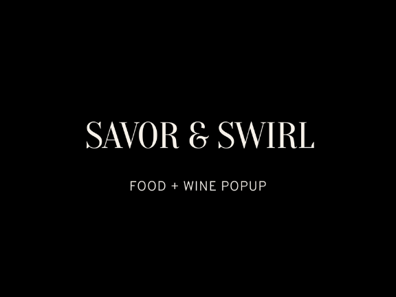 food and wine popup